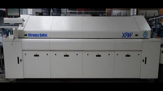 2005 Vitronics XPM2 820 Reflow Oven [upl. by Ettennej]