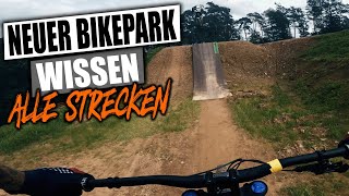 Bikepark Wissen ALLE STRECKEN 2023  Opening Weekend Neuer Park  Mega Jumpline [upl. by Suzette6]