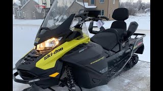 2020 SkiDoo Expedition LE new trapping sled [upl. by Sirret]