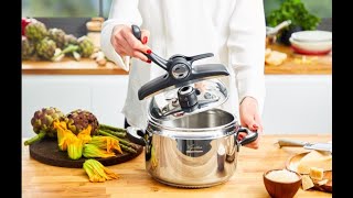 Lagostina  Lagoeasyup® How to use your pressure cooker [upl. by Blunk]