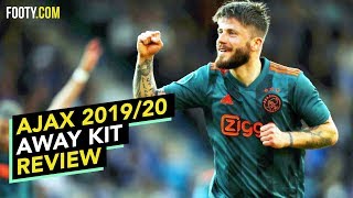 AJAX 201920 ADIDAS AWAY SHIRT  KIT REVIEW [upl. by Annayr]