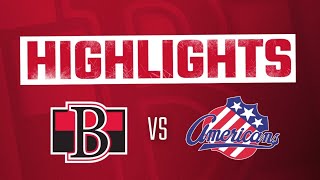 HIGHLIGHTS Belleville Senators  Rochester Americans Feb2124 [upl. by Nitsirc417]