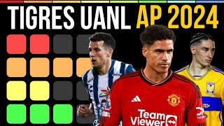 ASÍ será el EQUIPAZO de TIGRES para la PROXIMA TEMPORADA AP 2024  Mi Tier List [upl. by Nalepka297]