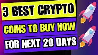 🚀 3 Best Crypto Coins To Buy Right Now  3 Coins May Pump in Next 20 Days  Earn With Shafiq [upl. by Haines]