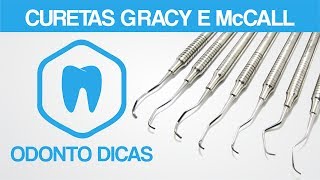 CURETAS GRACEY e McCALL  ODONTO DICAS [upl. by Juni18]