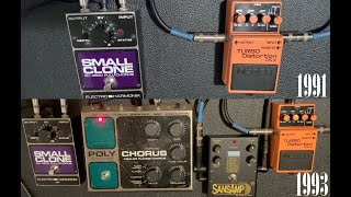 Kurt Cobains Pedalboard  Tones and Settings [upl. by Joash532]