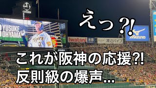 【爆声応援】日本シリーズでの阪神タイガースの異次元爆声に「地響きがして、体が揺れた」 [upl. by Marra192]