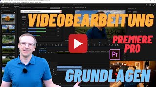 Videobearbeitung Grundlagen  Richtige Lautstärke schneiden Zusatzmaterial nutzen  Premiere Pro [upl. by Dicks127]