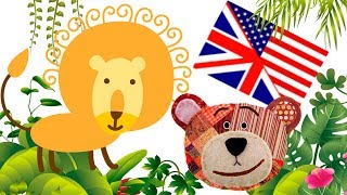 Apprendre les animaux jungle en anglais avec Traposo [upl. by Yanetruoc]