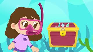 Looli Finds Underwater KINZ  Spell KINZ كنز  Loolibop Arabic Kids [upl. by Byers]