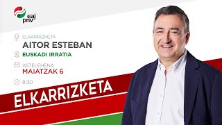 Aitor Estebani elkarrizketa Euskadi Irratian [upl. by Ayanahs988]