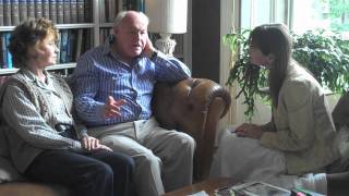 Prunella Scales and Timothy West talk to Ruth Gledhill about the King James Bible [upl. by Llehsram]