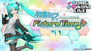 Project DIVA Future Tone live stream feat OMG KON amp EZMAX [upl. by Andert]