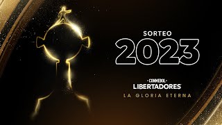 EN VIVO  SORTEO FASES PREVIAS  CONMEBOL LIBERTADORES 2023 [upl. by Lajes670]