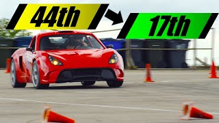 6 Laps To Beat 92 Cars  Factory Five 818 [upl. by Lledner870]