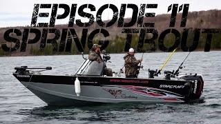 SEASON 3 EPISODE 11  Rainbow trout lake trout and shore walleye on Manitoulin Island [upl. by Eilitan]