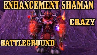 Crazy Battleground  Enhancement Shaman  Shadowlands 927 [upl. by Vasti]