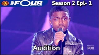 Quinton Ellis 17 years old sings “U Got it Bad” AMAZING Full Audition The Four Season 2 [upl. by Salina477]