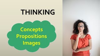 Thinking  Concepts Propositions and Images [upl. by Dollie]