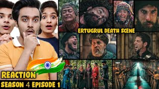 Ertugrul Ghazi Urdu Season 4 Episode 1  Ertugrul Season 4 Emotional Scene  Ertugrul Death Scene [upl. by Klinger]