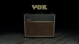 Vox AC30C2X Custom Combo  Gear4music demo [upl. by Ahtinak749]