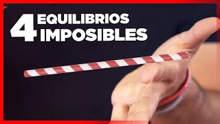 Aprende a hacer EQUILIBRIOS IMPOSIBLES  Magia fácil [upl. by Hausmann]