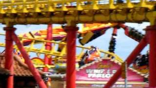 Fantasy Island Skegness Big Rollercoaster 2 [upl. by Zanlog]