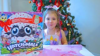 Хетчималс Адвент Календарь Распаковка Hatchimals Advent Calendar Unboxing [upl. by Yadnil750]