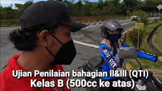 rider Perempuan test B Full QTI Markah LULUS cukup cukup makan [upl. by Yrrok972]