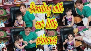 BONDING WITH OUR LITTLE PRINCESS lovablemaevlog3822 [upl. by Rutra753]