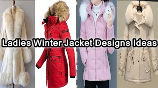 Ladies Winter Jacket designs ideas💡  Ladies Winter Jackets  Dua fashion and trend ideas jacket [upl. by Eyr]