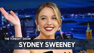 Sydney Sweeney Teases Anyone But You Sequel and Reacts to an Unseen Zombie Movie Clip of Herself [upl. by Bunni]