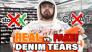 HOW TO LEGIT CHECK DENIM TEARS STOCK X EXPOSED [upl. by Otreblada]