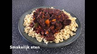 Italiaans rundvlees uit de slowcooker  Crockpot [upl. by Llerihs]