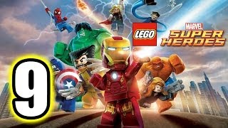 LEGO Marvel Super Heroes Walkthrough PART 9 PS3 Lets Play Gameplay TRUEHD QUALITY [upl. by Lebna]