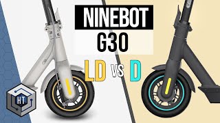 Segway Ninebot MAX G30LD vs G30D II  Test amp Vergleich  EScooter mit Straßenzulassung Review [upl. by Cecil]