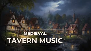 Medieval Village Fantasy Tavern  DampD Fantasy Music and Ambience [upl. by Lamahj225]