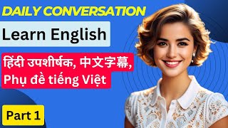 English Speaking Practice  Daily English Conversations  Improve English Speaking Skills  Part 1 [upl. by Bonnell]