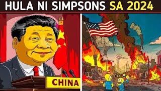 NAKAKATAKOT na HULA ni SIMPSONS ngayong 2024 😱 [upl. by Gnouhp131]