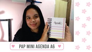 PAP MINI AGENDA A6 I IMPRESSÃO E MONTAGEM I Larissa Luz [upl. by Arraeis]