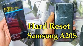 Hard Reset Samsung Galaxy A20S ✅ [upl. by Aehtla]