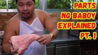 PARTS NG BABOY EXPLAINED  Ninong Ry [upl. by Gamaliel]