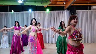 Bellydance Haven Performance of Mejansy by Giselle amp Students [upl. by Enoek]