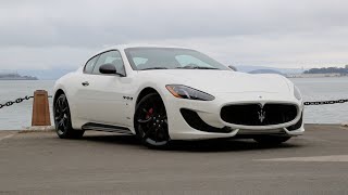 2013 Maserati GranTurismo Sport Road Test and Review  Epic Exhaust [upl. by Nwadahs]