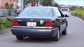 【V12直管のベンツがヤバい】Sクラスの爆音フルスロットル加速MercedesBenz S600 Straight pipe sound [upl. by Pansie]