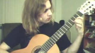 HOLY WARS FlamencoClassical Guitar SOLO Interlude  Megadeth  Nick Palmquist Guitar [upl. by Smith]