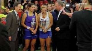 Sabine Lisicki und Julia Görges in Berlin 2012 [upl. by Garey70]