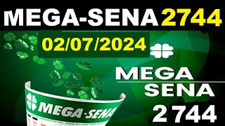 Dicas de ouro  Mega Sena 2744 2024 Sorteio PALPITES Premiação [upl. by Anadroj]