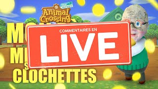 COMMENTAIRES LIVE  ANIMAL CROSSING  quotMon Père me montre ses Clochettesquot  CROUTELLEGAMING [upl. by Falconer717]