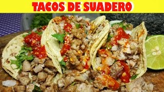 Como hacer Tacos De Suadero Como los de la calle [upl. by Jecon]